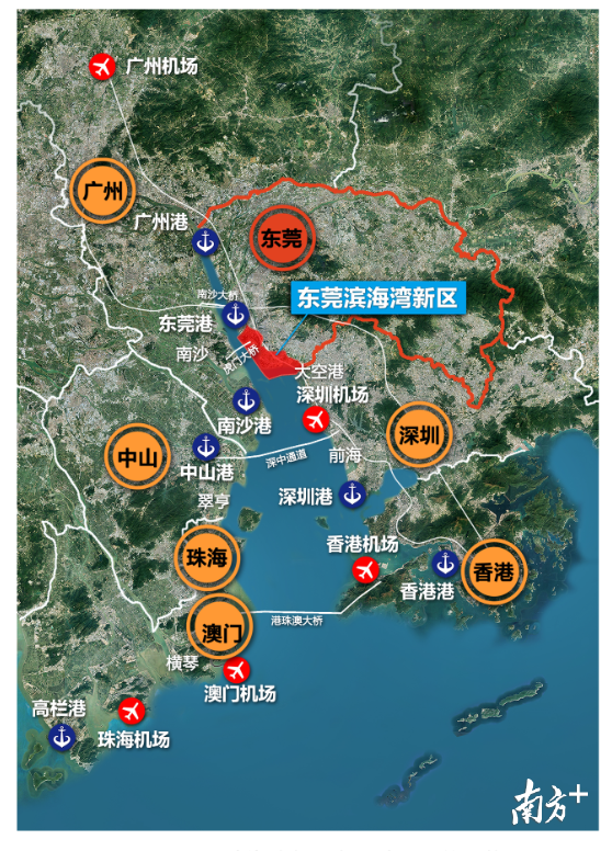 城市总体规划正式获批,东莞滨海湾新区未来这样建